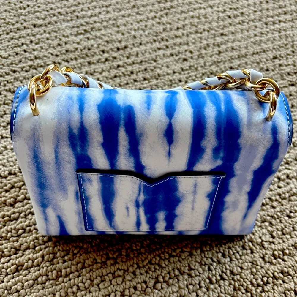 Michael Kors Cece Small Tie-Dye Bag - Oxford Blue - Picture 5 of 5
